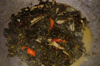 Cara Gampang Membuat Sayur daun singkong teri simpel/gulai daun singkong Anti Gagal