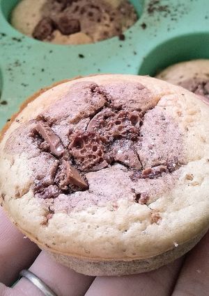 Una foto de Muffins de 🍌 sin azúcar/harina