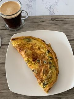 Una foto de Tortilla para uno! (omelette)
