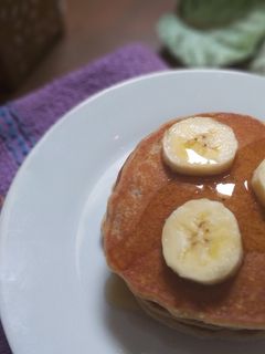 Foto resep Pancake Pisang Moka Eggless