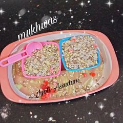 A picture of Homemade Mukhwaas.