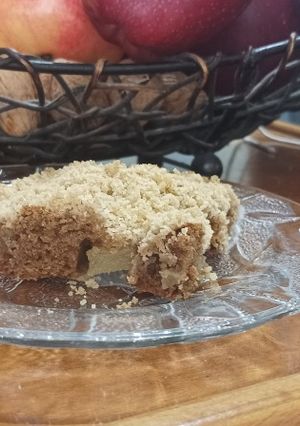 Φωτογραφία της συνταγής Μηλόπιτα με crumble 🍎