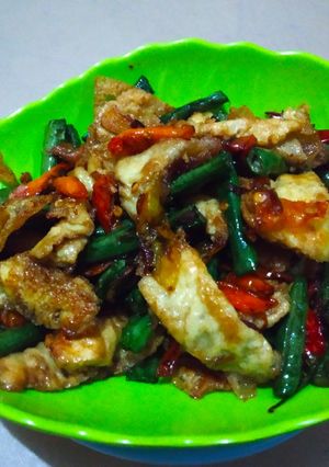 Foto resep Oseng Kacang Telor