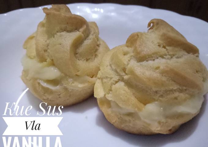 Resep Vla Vanilla Filling Kue Sus And Pie Buah Oleh Maylisha Cookpad