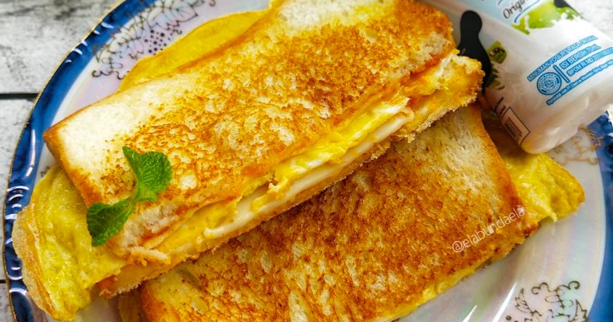 Resep Roti Panggang Telur Keju Oleh Bunda Ela Cookpad