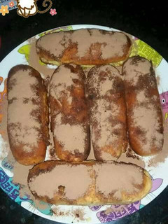 Una foto de Xuxos de crema
