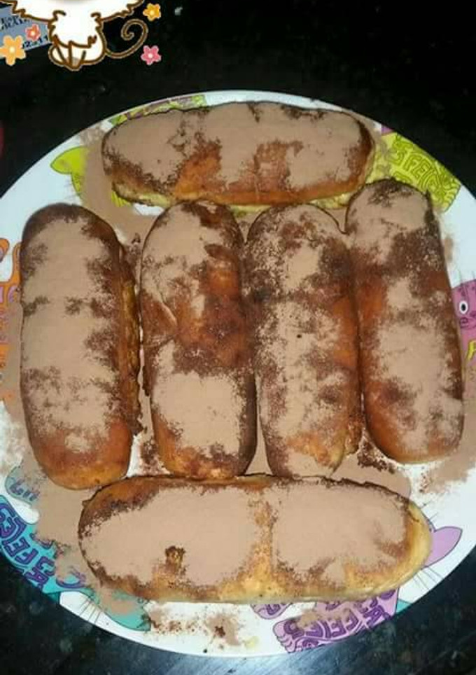 Una foto de Xuxos de crema