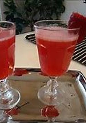 صورة لوصفة عصير فراوله مثلجه 🍓