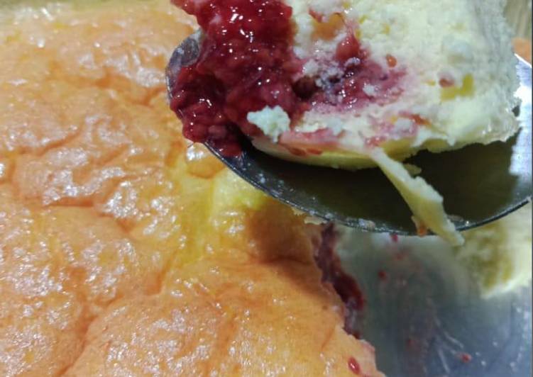 Langkah Mudah untuk Membuat Rasberry Cheesecake-KETO Anti Gagal