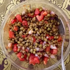 A picture of Moong salad.
