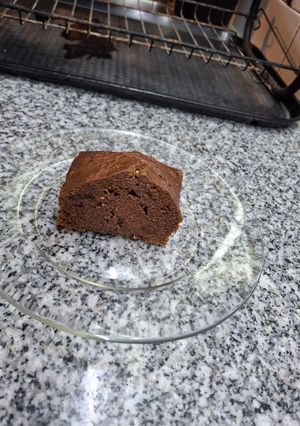 Una foto de Budín de chocolate con harina de almendras