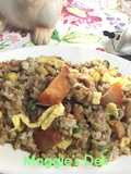 Arroz frito con cerdo