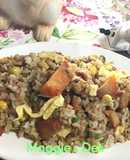 Arroz frito con cerdo