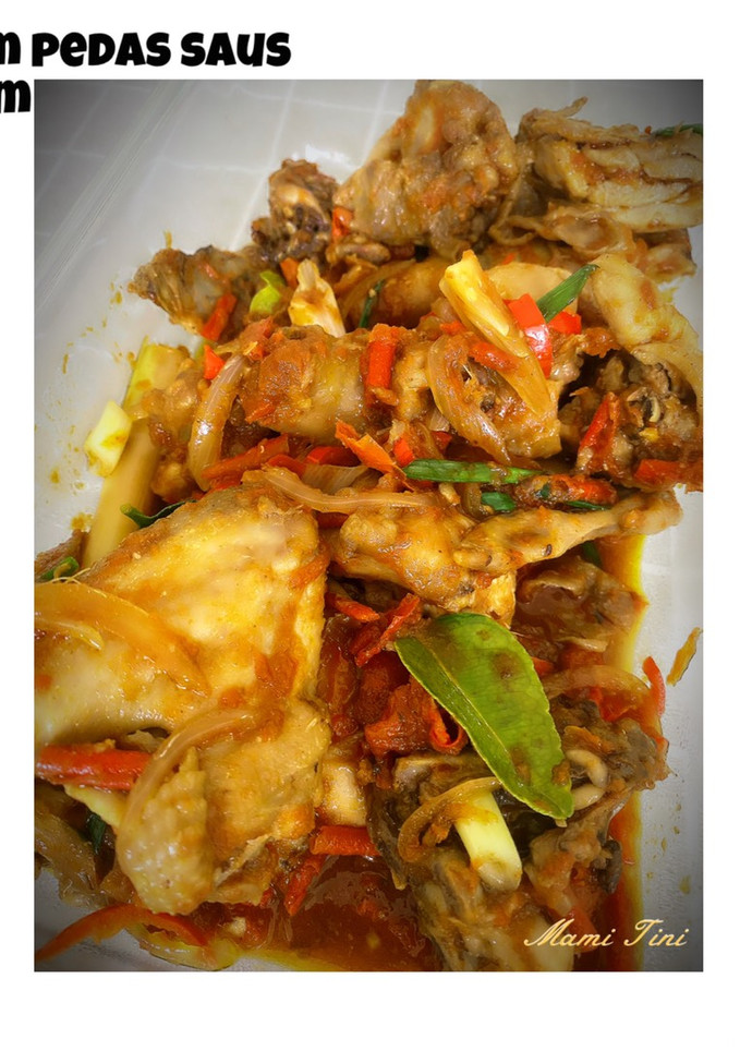 Foto resep Ayam Pedas Saus Tiram