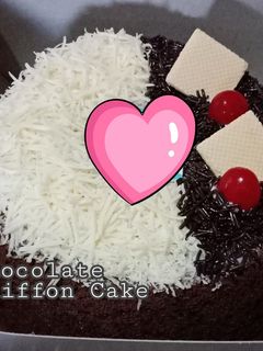 Foto resep Chocolate Chiffon Cake Keju Ceres