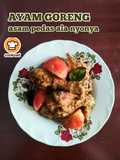 Ayam Goreng Sambal Asam Pedas Ala Nyonya