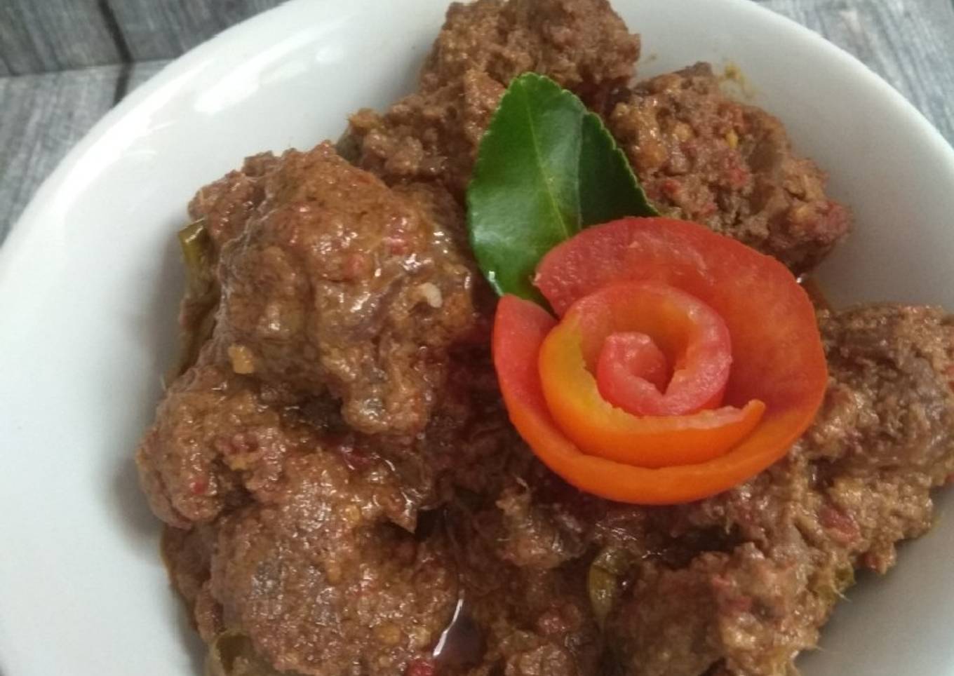 Rendang daging