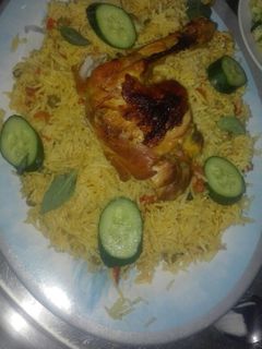 صورة لوصفة كبسة دجاج