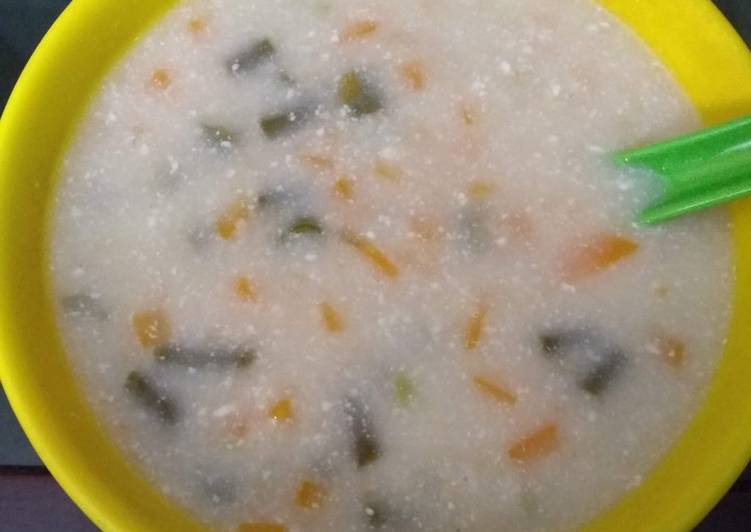Mixed Vegetable Oats Porridge kanji
