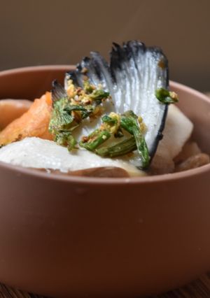 鮭魚日式豆腐 的食譜成品照片