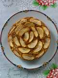 Torta di mele e riso
