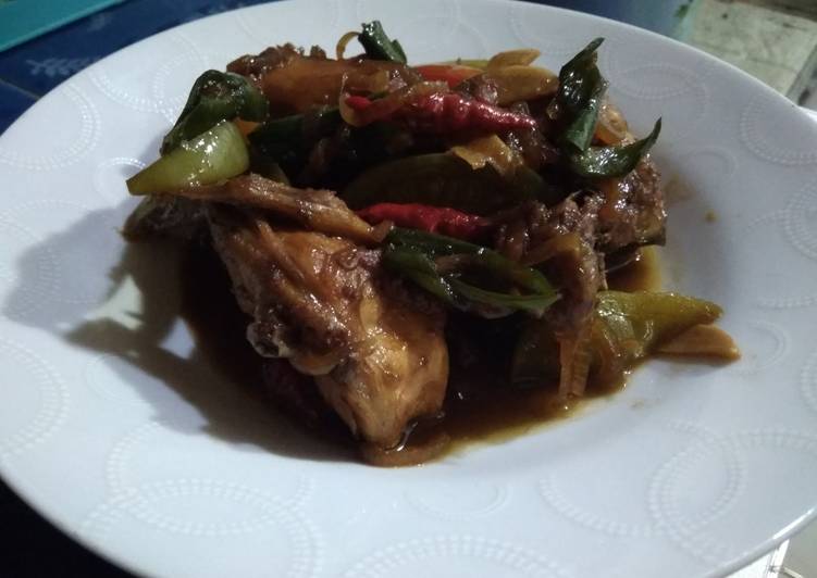 Resep Ayam Kecap Kering Oleh Ekha Is Yuliani Cookpad