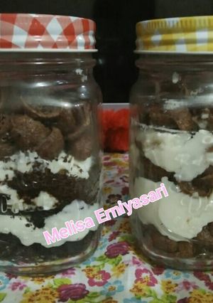 Foto resep Oreo, coco crunch cream cheese cake