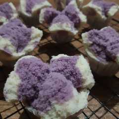 A picture of Bolu kukus mekar (1 telur no air soda).
