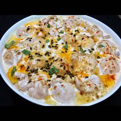 Dahi Pakodi/ Dahi Phulki A picture of Dahi Pakodi/ Dahi Phulki.