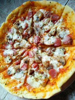 Foto resep 🍕Pizza Teflon (Italian Thin Crust)