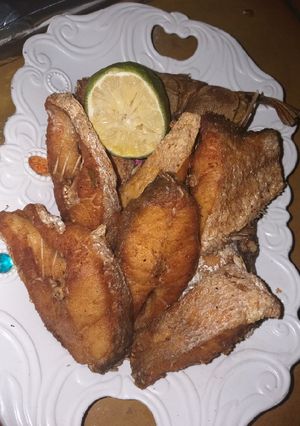 A picture of Fresh fried fish (fff).