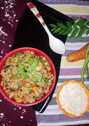 A picture of Oats Upma.