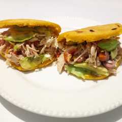 Una foto de Arepas rellenas