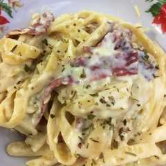 รูปของ Fettuccini Carbonara