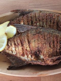 Keszeg sütve recept fotója