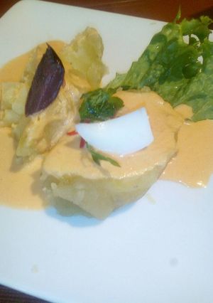 Una foto de Crema de rocoto