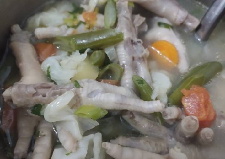 Sayur Sop Ceker Ayam