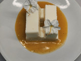 Panna cotta de coco con coulis de maracuyá 🍮