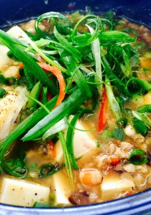 Hình của món Đậu phụ Tứ Xuyên.
