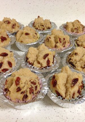 黑糖枸杞發糕 的食譜成品照片