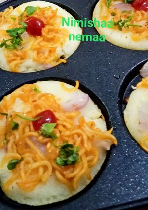 इंडो चाइनीज उत्तपम (indo chinese uthappam recipe in Hindi) रेसिपी मुख्य फोटो