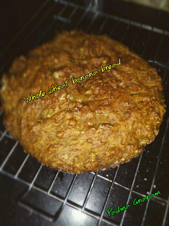 A picture of Whole wheat Banana bread.