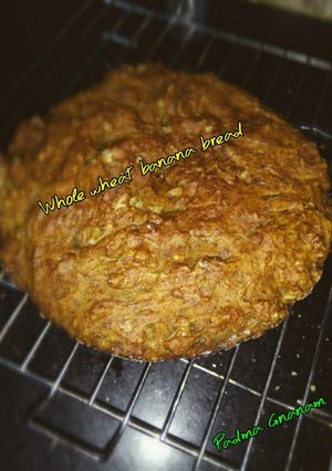 A picture of Whole wheat Banana bread.