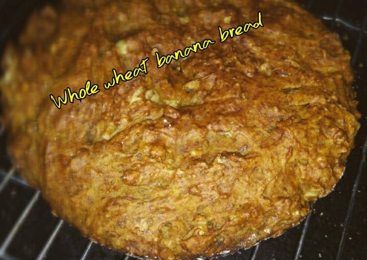 Recipe of Ultimate Whole wheat Banana bread