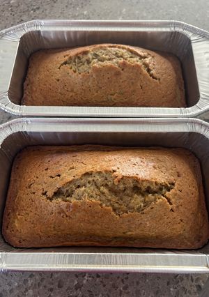 A picture of Orange & Cardamom Zucchini Bread.