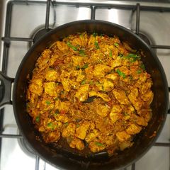 A picture of Chilli and ginger immune boosting chicken.
