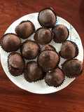 Air fryer easy banana nutella choco healthy muffinsเค้กกล้วยน้ำว้า Nutella healthy อบด้วยAirfryer