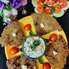 Thalipeeth A picture of Thalipeeth.
