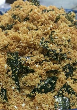 豆渣海苔芝麻素鬆【副ㄕ　　ˊ】 的食譜成品照片