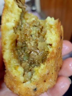 صورة لوصفة كبة رز مع بطاطا